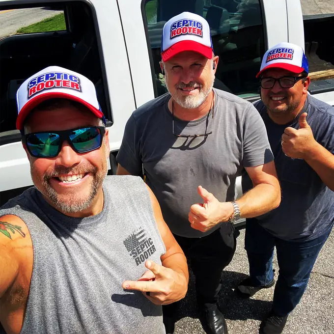 SepticRooter crew on the job
